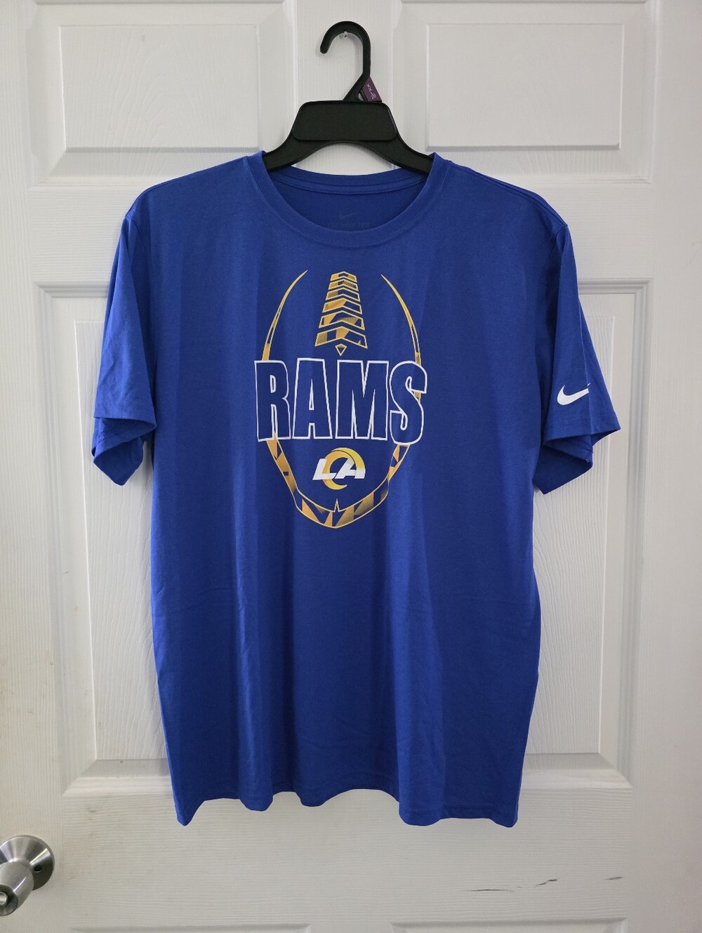 Men Size XL Nike Dri Fit Los Angeles Rams Nfl Tshirt